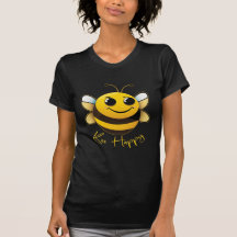 Camiseta feliz da abelha