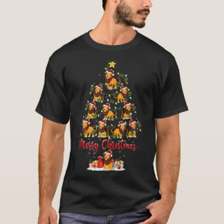 Camiseta Feliz de Árvore de Natal