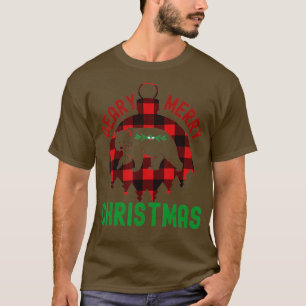 Camiseta Feliz de Beary NatalUrso Polar Correspondente Pjs
