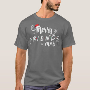 Camiseta Feliz de Natal Amizsmas Santa Hat Matching Família