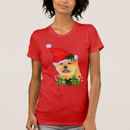 Camiseta Feliz de Natal Chow