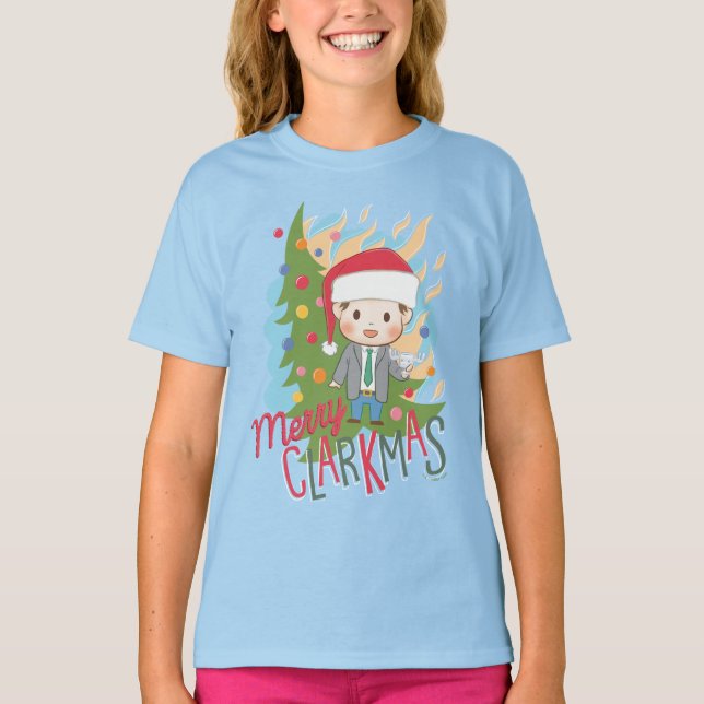 Camiseta Feliz de Natal Clarkmas (Frente)
