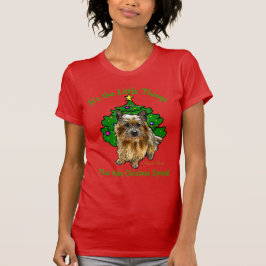 Camiseta Feliz de Natal Norwich Terrier