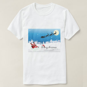 camiseta feliz de Natal para o homem