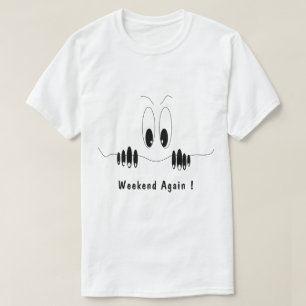 Camiseta Feliz de Olhos Divertidos - Texto Persona