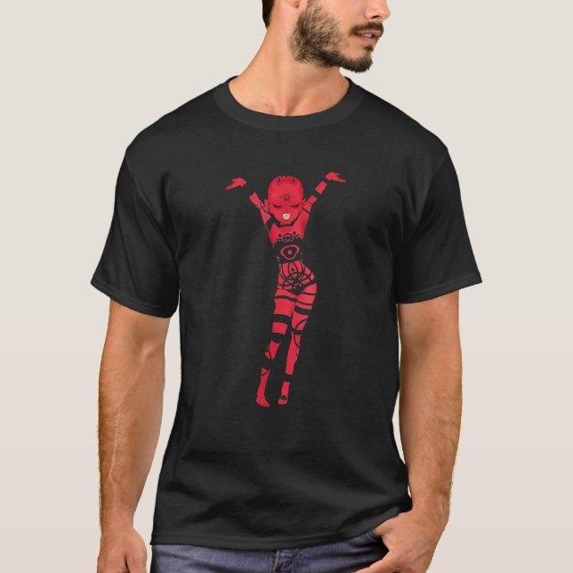 Camiseta Feliz Demon Gora Steve & Gora Vtuber (Frente)