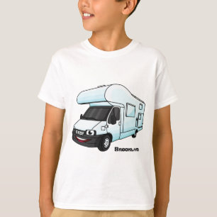 Camiseta Feliz desenho animado da câmera