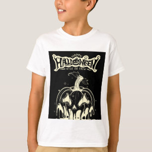 Camiseta feliz design de halloween 