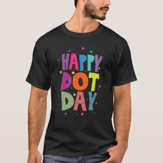 Camiseta Feliz design de Ponto para Dia Internacional 9 1