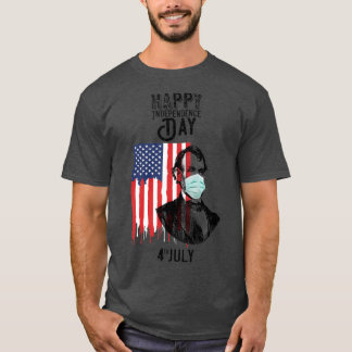 Camiseta feliz dia 4 de julho de independência