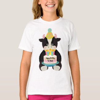 Camiseta Feliz Dia B Para A Moo!