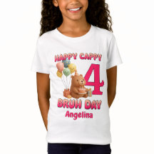 FELIZ DIA CAPPY BRUH Personalizado Capivara 4º Ani