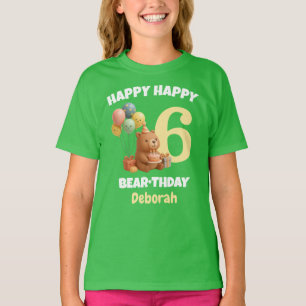 Camiseta FELIZ DIA CAPPY BRUH Personalizado Capivara 6º Ani