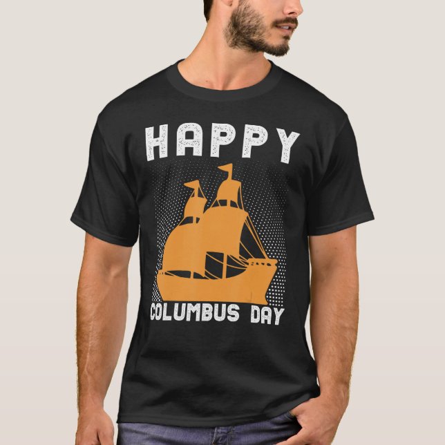 Camiseta Feliz Dia Colombo (Frente)