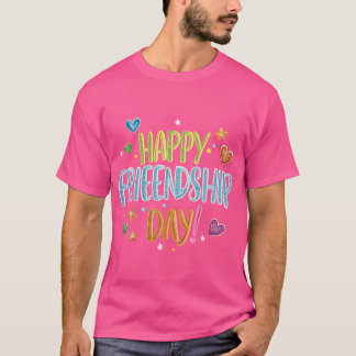 Camiseta Feliz Dia da Amizade
