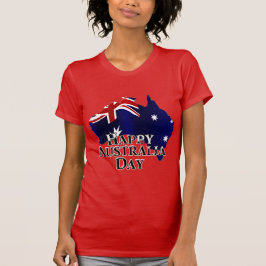 Camiseta Feliz Dia da Austrália