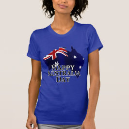 Camiseta Feliz Dia da Austrália