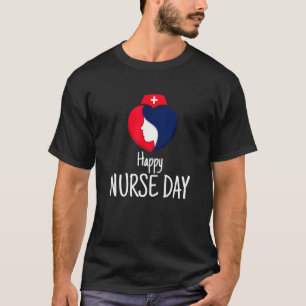 Camiseta Feliz Dia da Enfermeira 2022 Celebrando a Semana d