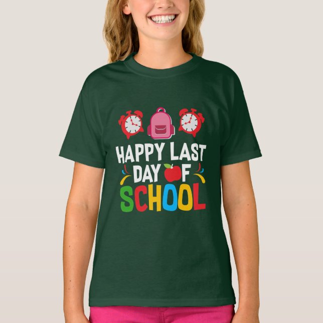 CAMISETA FELIZ DIA DA ESCOLA (Frente)