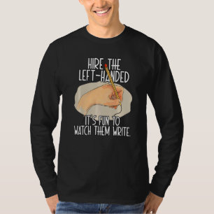 Camiseta Feliz Dia da Esquerda, Aspas Esquerdas à Esquerda