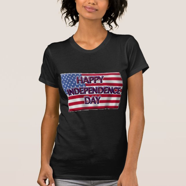 Camiseta Feliz Dia da Independência (Frente)