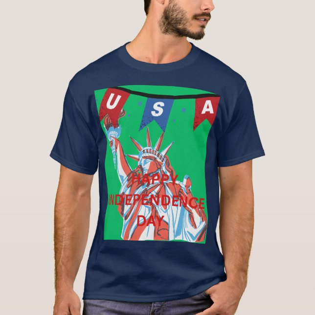CAMISETA FELIZ DIA DA INDEPENDÊNCIA  (Frente)