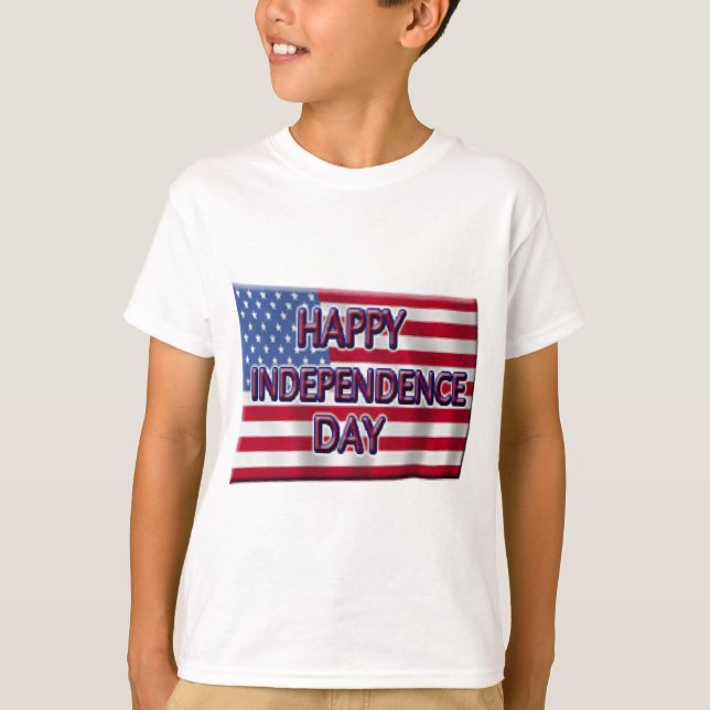 Camiseta Feliz Dia da Independência (Frente)