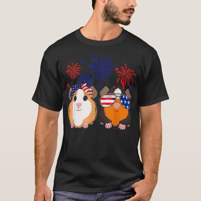 Camiseta Feliz Dia da Independência 4º de julho (Frente)
