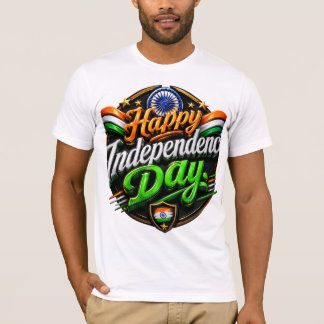 Camiseta Feliz Dia da Independência – Patriótico 3D Premium