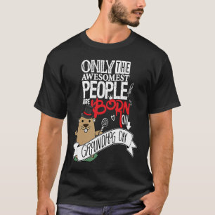Camiseta Feliz Dia da Marmota do Phil, em Punxsy, Fevereiro