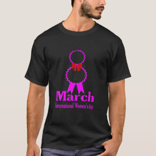 Camiseta Feliz Dia da Mulher 8 de março de 2022, Mulher In