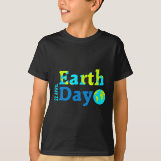 Camiseta Feliz Dia da Terra 2025 Oferece Crianças do Dia da