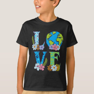Camiseta Feliz Dia da Terra Aniversário Salve Nature Love G