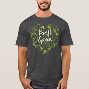 Camiseta Feliz Dia da Terra Mantenha a Ciência Ambiental Ve