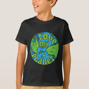 Camiseta Feliz Dia da Terra Presentes Salvem Meu Planeta Me