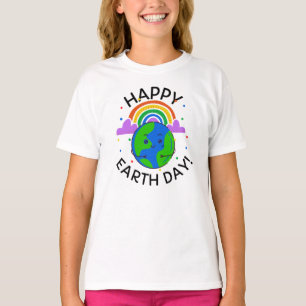 Camiseta Feliz Dia da Terra, T-Shirt