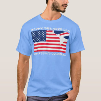 Camiseta Feliz Dia da Traição Coloniais Ingratos