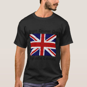 Camiseta Feliz Dia da Traição Colonos Ingratos com Britis
