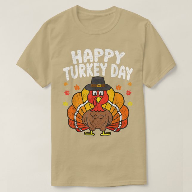 Camiseta Feliz Dia da Turquia Engraçado Ação de Graças 2022 (Frente do Design)