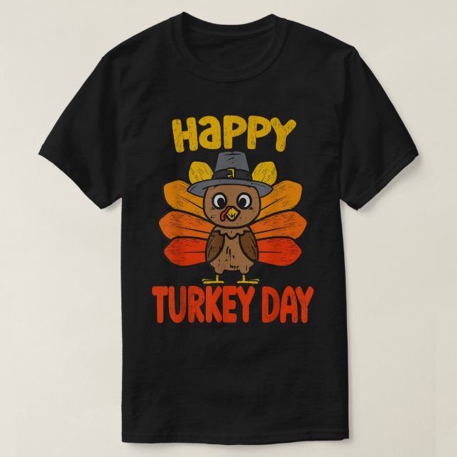 Camiseta Feliz Dia da Turquia Engraçado Ação de Graças 2022 (Frente do Design)