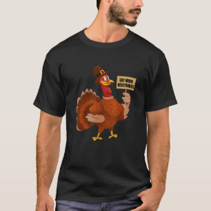 Camiseta Feliz Dia Da Turquia Peregrinação Turquia Pela Açã