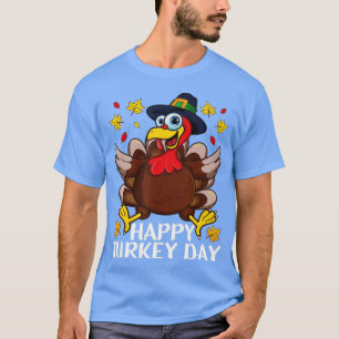Camiseta Feliz Dia Da Turquia Peregrinação Turquia Pela Açã
