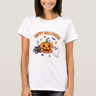 Camiseta Feliz Dia das Bruxas