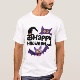 Camiseta Feliz Dia das Bruxas