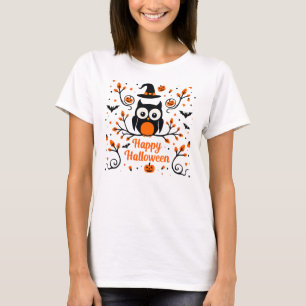 Camiseta Feliz Dia das Bruxas