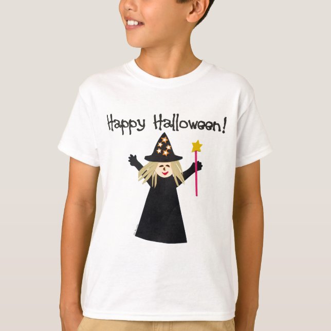 Camiseta Feliz Dia das Bruxas (Frente)