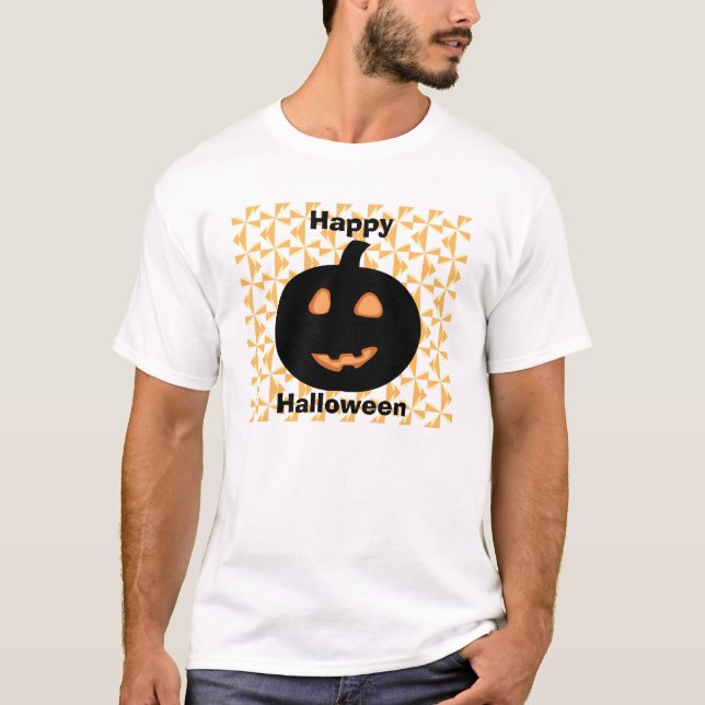 Camiseta Feliz Dia das Bruxas (Frente)