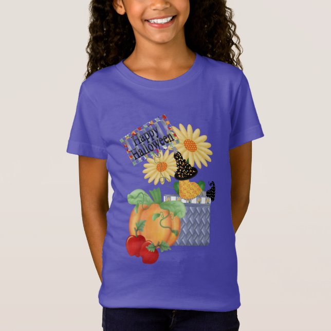 Camiseta Feliz Dia das Bruxas 3 (Frente)