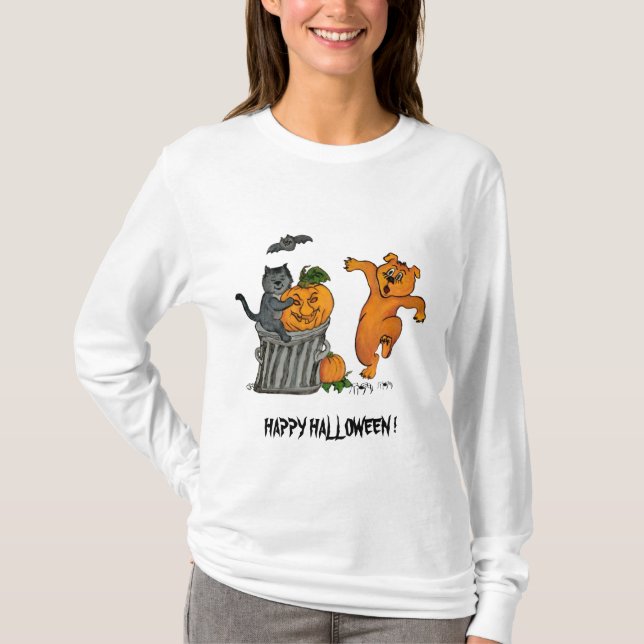 Camiseta Feliz Dia das Bruxas! 5 (Frente)