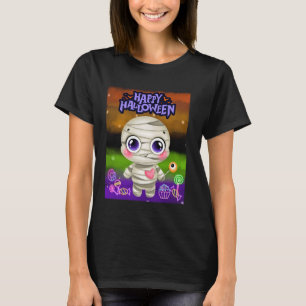 Camiseta Feliz Dia das Bruxas Bonito, Mamã Adorável